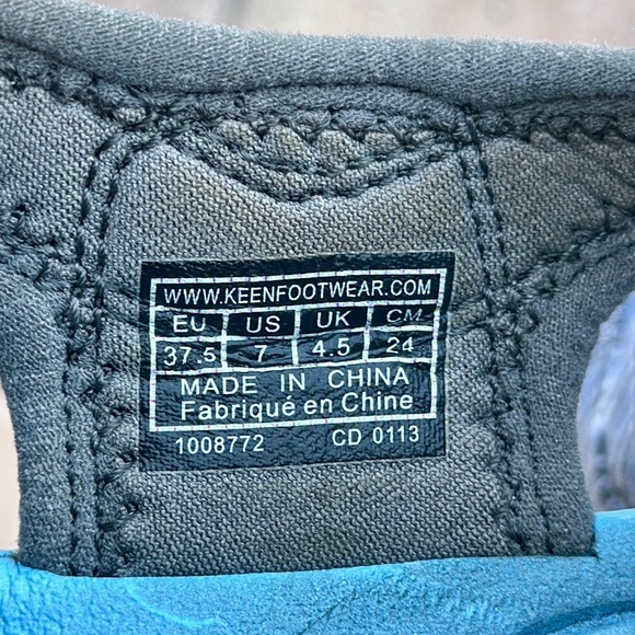 KEEN Clearwater CNX Women’s Size 7 Grey/Blue Waterproof Sport Sandals 1008772 - Picture 9 of 9